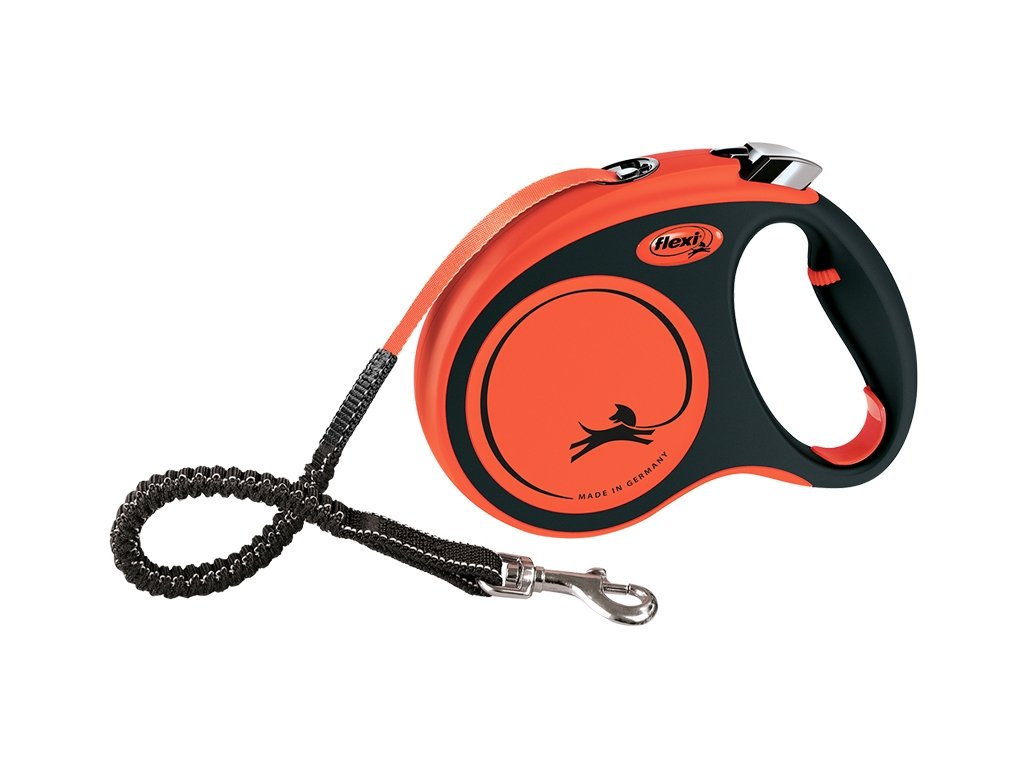 32181 3 flexi xtreme voditko pasek m 5m 35kg oranzova z kategorie chovatelske potreby a krmiva pro psy obojky voditka a postroje pro psy voditka pro psy samonavijeci voditka pro psy