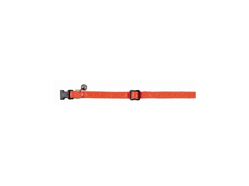 2559 1 nobby neonovy oranzovy obojek pro kocku z kategorie chovatelske potreby a krmiva pro kocky obojky a voditka pro kocky obojky pro kocky