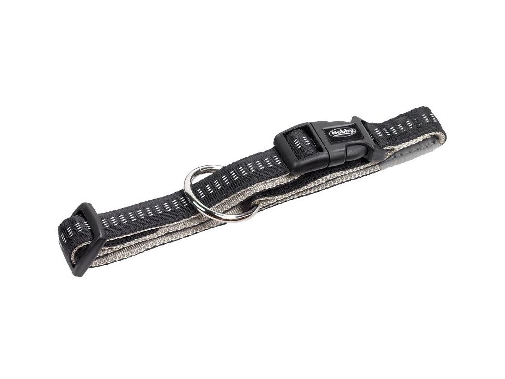 16566 1 nobby soft grip obojek xs 20 30cm 10mm cerna z kategorie chovatelske potreby a krmiva pro psy obojky voditka a postroje pro psy obojky pro psy