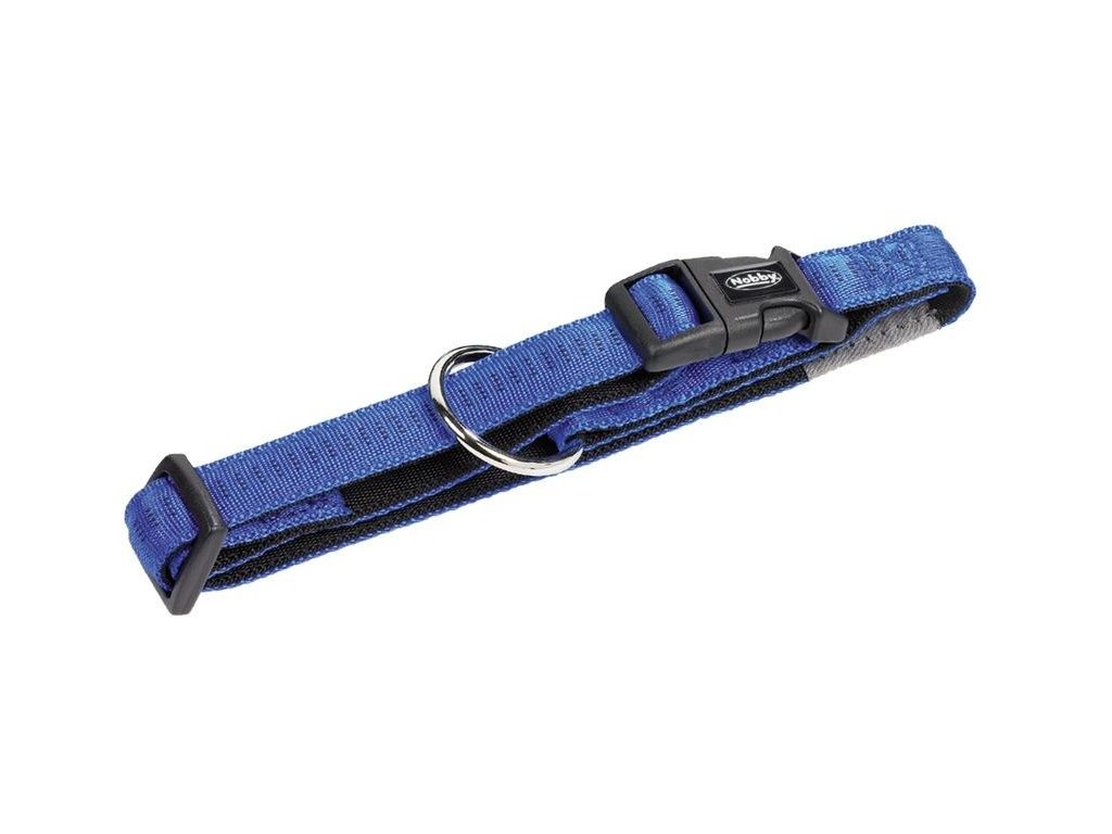 3972 1 nobby soft grip obojek xs s 25 35cm 15mm modra z kategorie chovatelske potreby a krmiva pro psy obojky voditka a postroje pro psy obojky pro psy