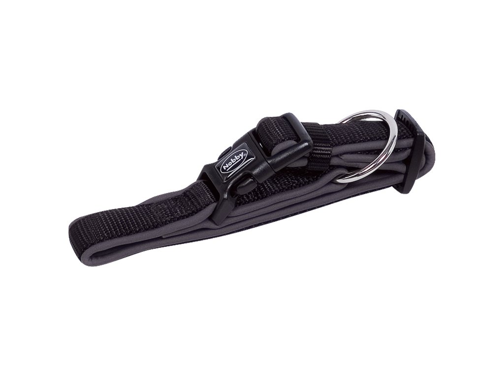 15738 1 nobby classic preno obojek neopren cerny xs s 25 35cm z kategorie chovatelske potreby a krmiva pro psy obojky voditka a postroje pro psy obojky pro psy