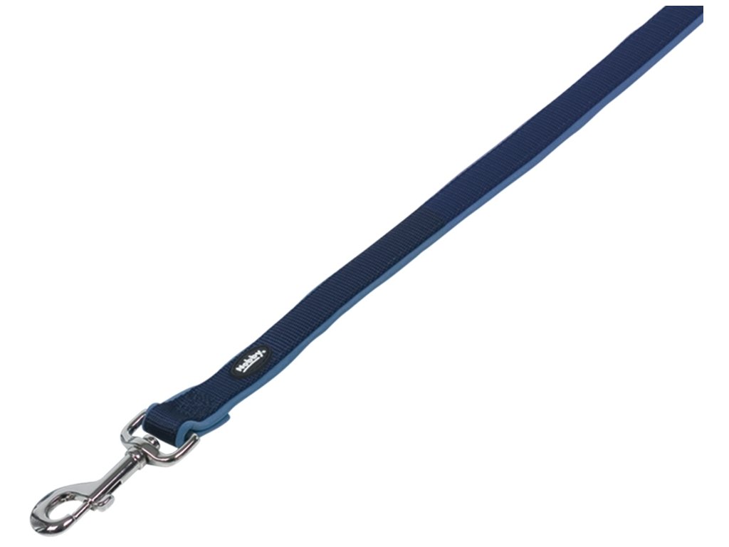 24531 1 nobby classic preno voditko neopren m l 120cm modre z kategorie chovatelske potreby a krmiva pro psy obojky voditka a postroje pro psy voditka pro psy klasicka voditka pro psy