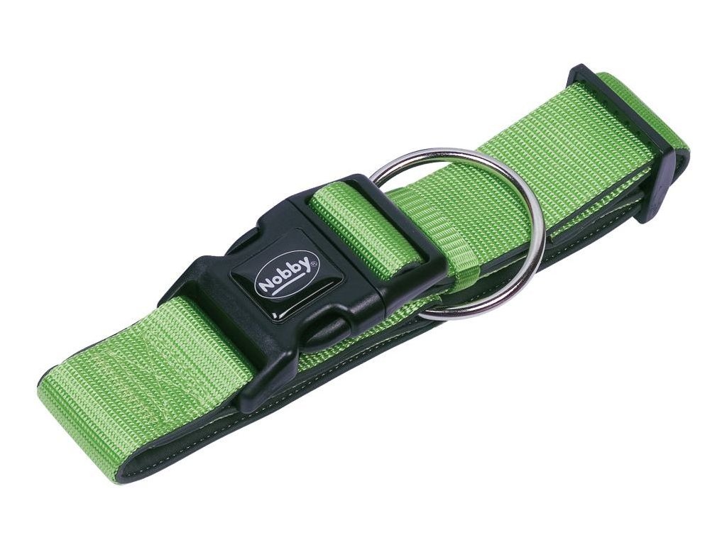 3108 1 nobby classic preno extra siroky obojek neopren zelena l xl 40 55cm z kategorie chovatelske potreby a krmiva pro psy obojky voditka a postroje pro psy obojky pro psy