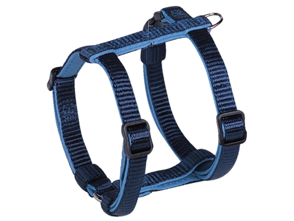 16080 1 nobby classic preno mini postroj neoprenovy modra xxs s 30 40cm z kategorie chovatelske potreby a krmiva pro psy obojky voditka a postroje pro psy postroje pro psy
