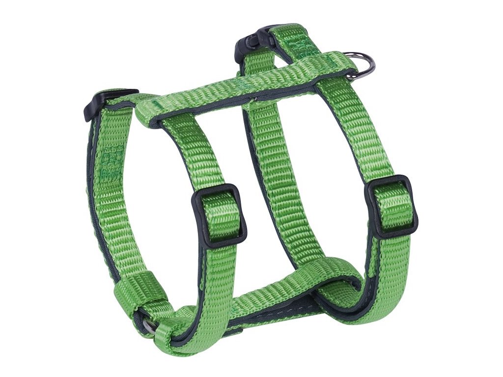 29793 1 nobby classic preno mini postroj neoprenovy zelena xxs s 30 40cm z kategorie chovatelske potreby a krmiva pro psy obojky voditka a postroje pro psy postroje pro psy