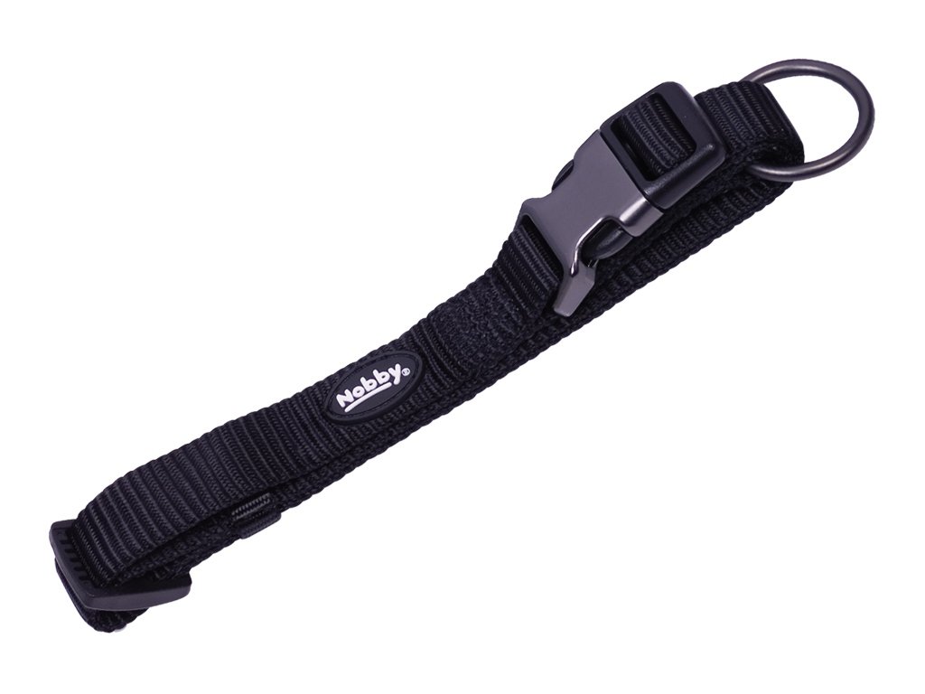 29958 3 nobby classic comfort obojek nylon cerny s m 40 55cm z kategorie chovatelske potreby a krmiva pro psy obojky voditka a postroje pro psy obojky pro psy