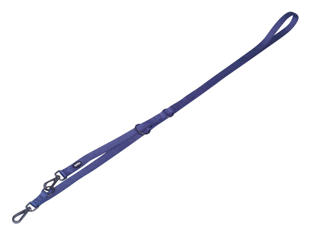 30063 1 nobby classic comfort voditko nylon modra m l 2m 25mm z kategorie chovatelske potreby a krmiva pro psy obojky voditka a postroje pro psy voditka pro psy klasicka voditka pro psy