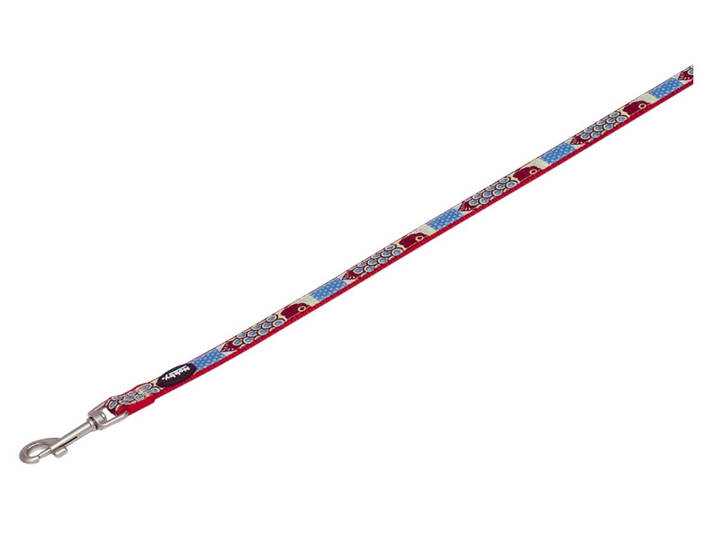 29913 1 nobby style voditko cervene nylon xs s 1 20m 15mm z kategorie chovatelske potreby a krmiva pro psy obojky voditka a postroje pro psy voditka pro psy klasicka voditka pro psy