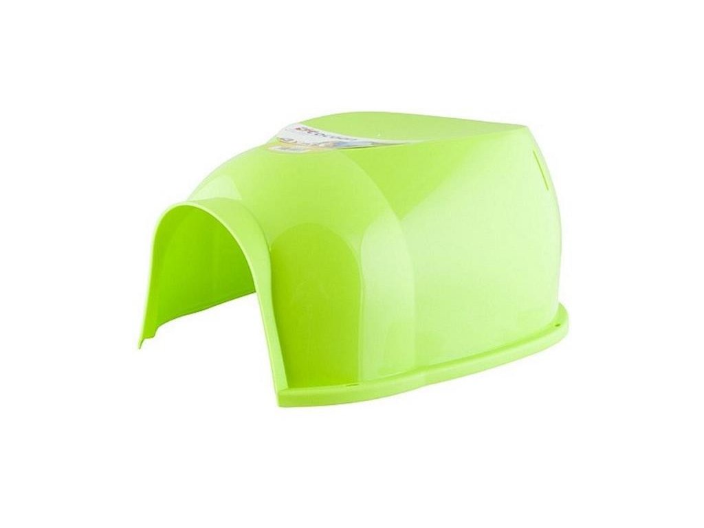 7776 3 savic cocoon plastovy domek pro kraliky 34 5 x 26 5 x 16 cm z kategorie chovatelske potreby a krmiva pro hlodavce a mala zvirata domecky odpocivadla