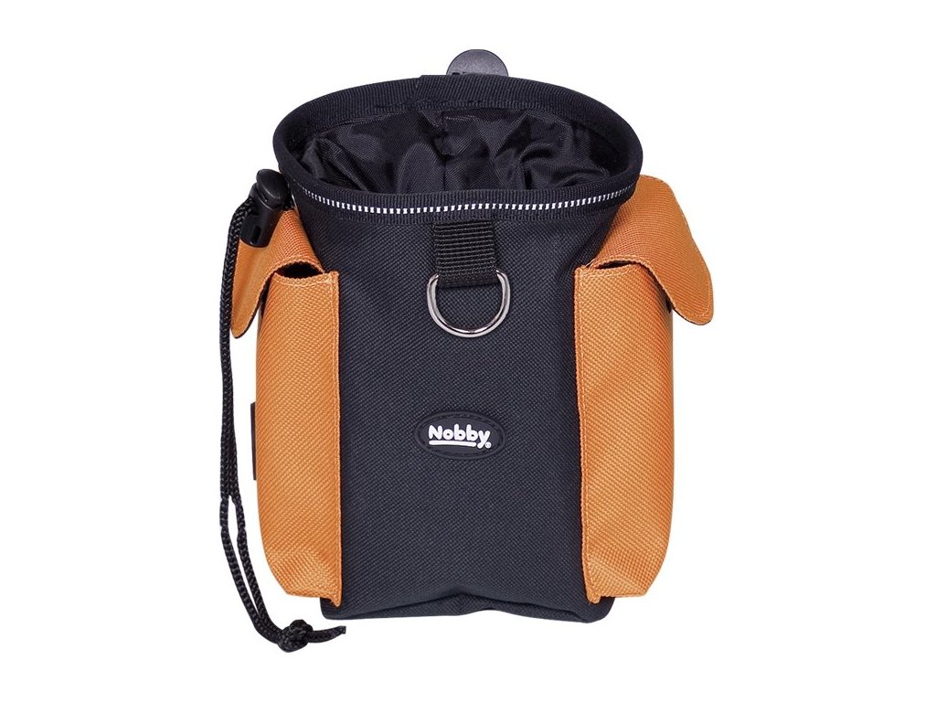 31326 2 nobby rio pamlskovnik a zasobni na sacky 2v1 oranzovy 11 x 16 cm z kategorie chovatelske potreby a krmiva pro psy doplnky pro vycvik a sport psu pamlskovniky tasky pro psy
