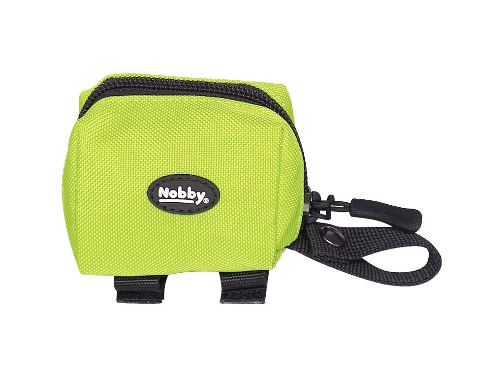 31284 2 nobby rio zasobnik na sacky neonove zeleny 7 5 x 4 x 5 cm z kategorie chovatelske potreby a krmiva pro psy hygiena a kosmetika psa zasobniky a sacky na psi exkrementy