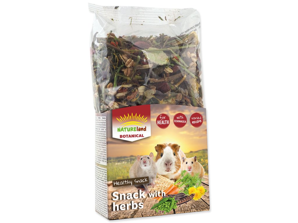 49260 1 pochoutka nature land botanical bylinkovy mix 150 g z kategorie chovatelske potreby a krmiva pro hlodavce a mala zvirata pamlsky pro hlodavce