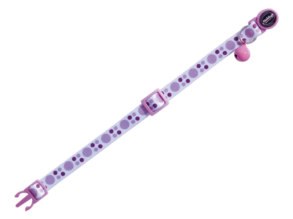 20748 1 nobby circle purple obojek s rolnickou pro kocky nachovy 1ks z kategorie chovatelske potreby a krmiva pro kocky obojky a voditka pro kocky obojky pro kocky