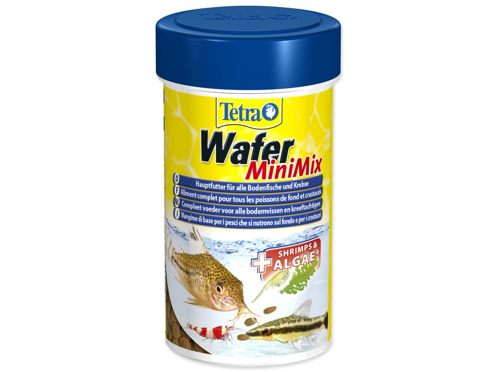 57714 1 tetra wafer mini mix 100 ml z kategorie akvaristicke a teraristicke potreby akvarijni technika