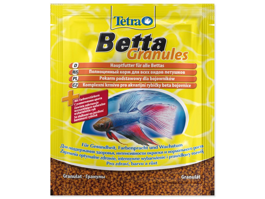 61004 1 tetra betta granules sacek 5 g z kategorie akvaristicke a teraristicke potreby akvarijni technika
