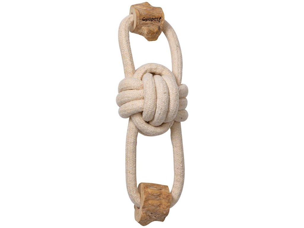 59453 2 quapas hracka z kavoveho dreva pullbear 30x10cm z kategorie chovatelske potreby a krmiva pro psy hracky pro psy kavove drevo pro psy