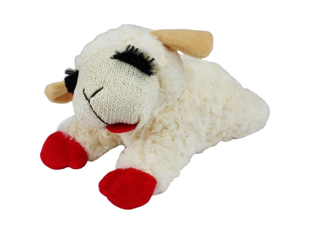 59561 2 hracka multipet lamb chop m 27 cm z kategorie chovatelske potreby a krmiva pro psy hracky pro psy plysove hracky pro psy