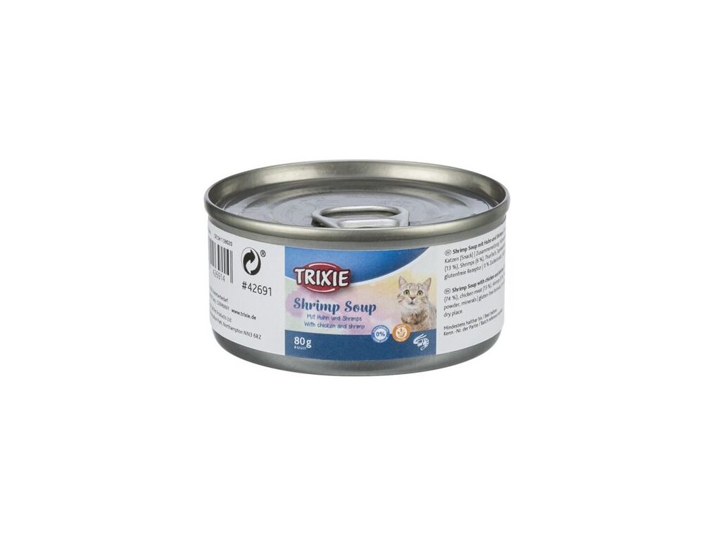 81330 4 trixie shrimp soup polevka kure a krevety 80g z kategorie chovatelske potreby a krmiva pro kocky krmivo a pamlsky pro kocky polevky a drinky pro kocky