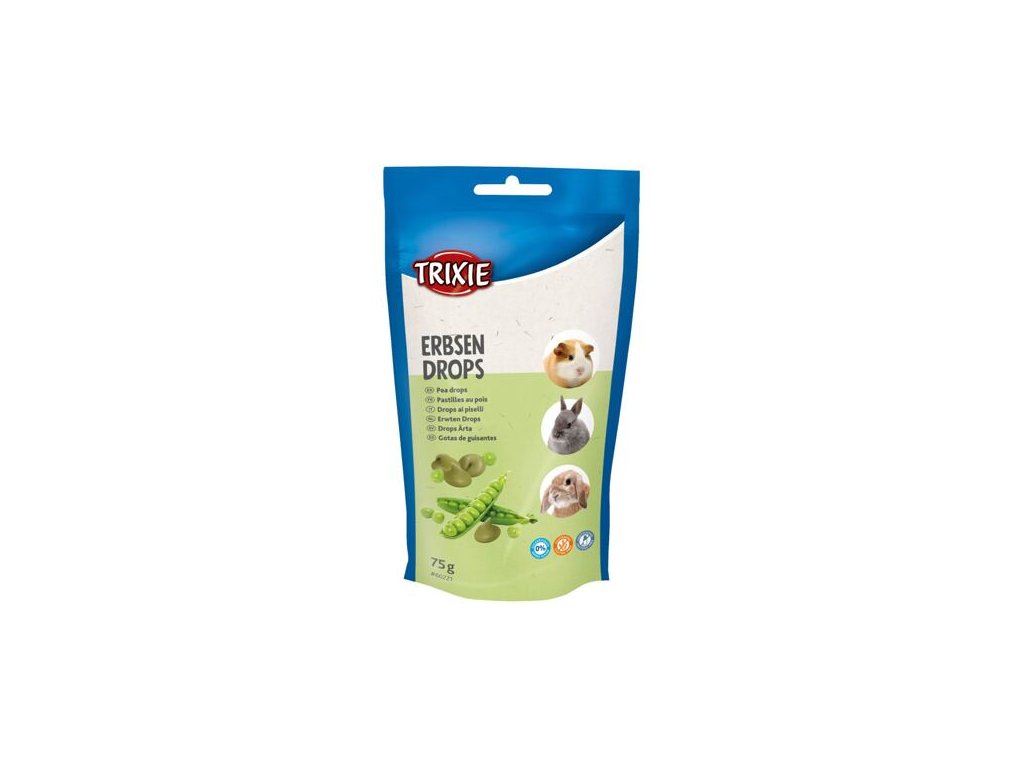 77286 3 trixie hraskove dropsy pro hlodavce 75g z kategorie chovatelske potreby a krmiva pro hlodavce a mala zvirata pamlsky pro hlodavce