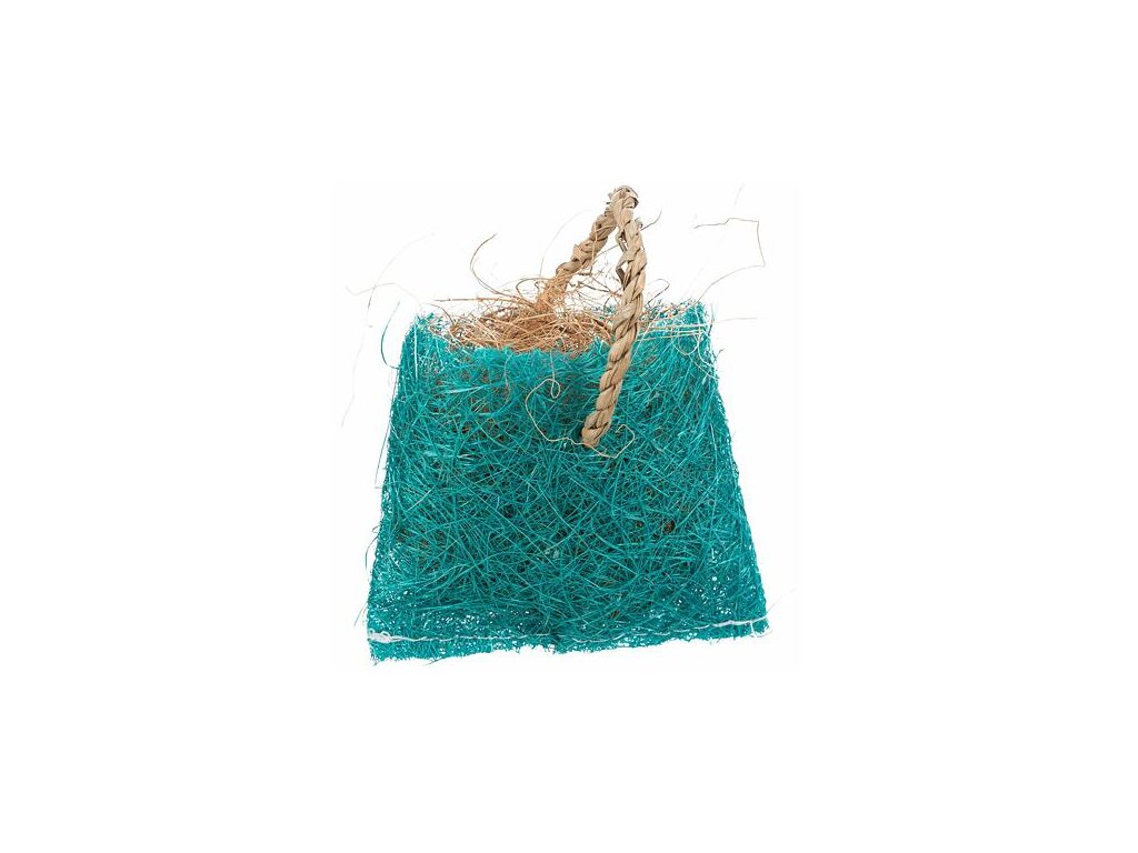 75561 3 trixie sisal pro hlodavce tasticka s kokosovym vlaknem 10x13cm modra z kategorie chovatelske potreby a krmiva pro hlodavce a mala zvirata pamlsky pro hlodavce
