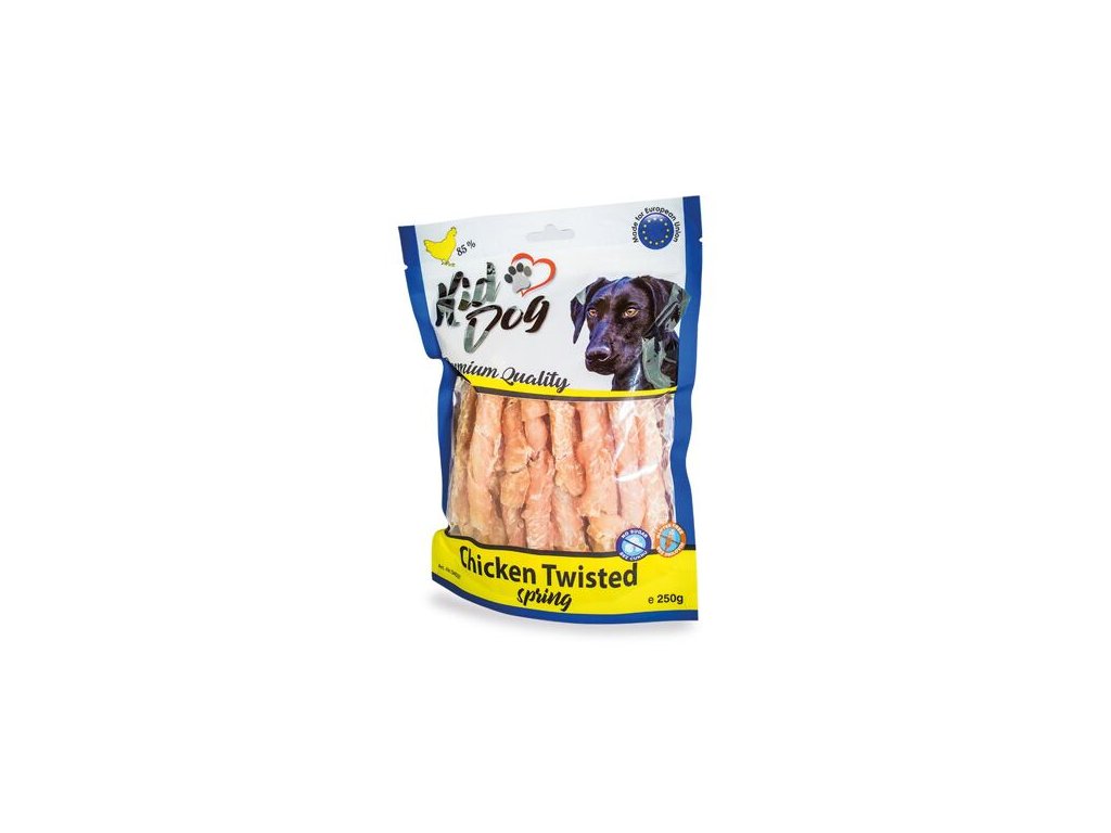 76257 2 kiddog kureci prsa ve spirale mekke masicko 250 g z kategorie chovatelske potreby a krmiva pro psy pamlsky pro psy polomekke pamlsky pro psy