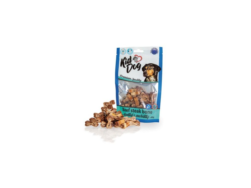 76344 3 kiddog hovezi kosticky na zuby a klouby 80 g z kategorie chovatelske potreby a krmiva pro psy pamlsky pro psy dentalni pamlsky pro psy