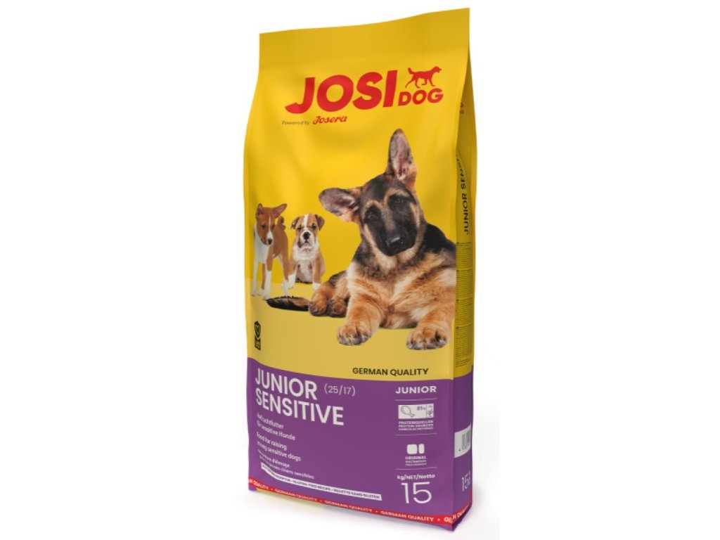 81708 1 josidog junior sensitive 15 kg z kategorie chovatelske potreby a krmiva pro psy krmiva pro psy granule pro psy