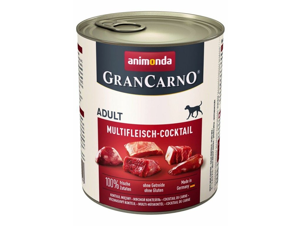 13365 1 animonda grancarno konzerva multi masovy koktejl 800g z kategorie chovatelske potreby a krmiva pro psy krmiva pro psy konzervy pro psy