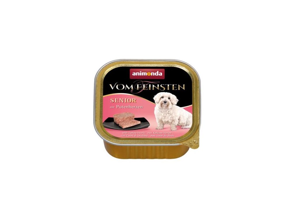 59240 1 animonda vom feinsten pastika senior kruti srdicka pro starsi psy 150 g z kategorie chovatelske potreby a krmiva pro psy krmiva pro psy vanicky pastiky pro psy