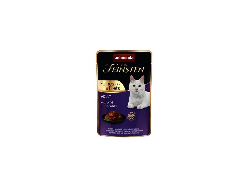 16017 animonda vom feinsten adult zverina a kruti filet kapsicka pro kocky 85g z kategorie chovatelske potreby a krmiva pro kocky krmivo a pamlsky pro kocky kapsicky pro kocky