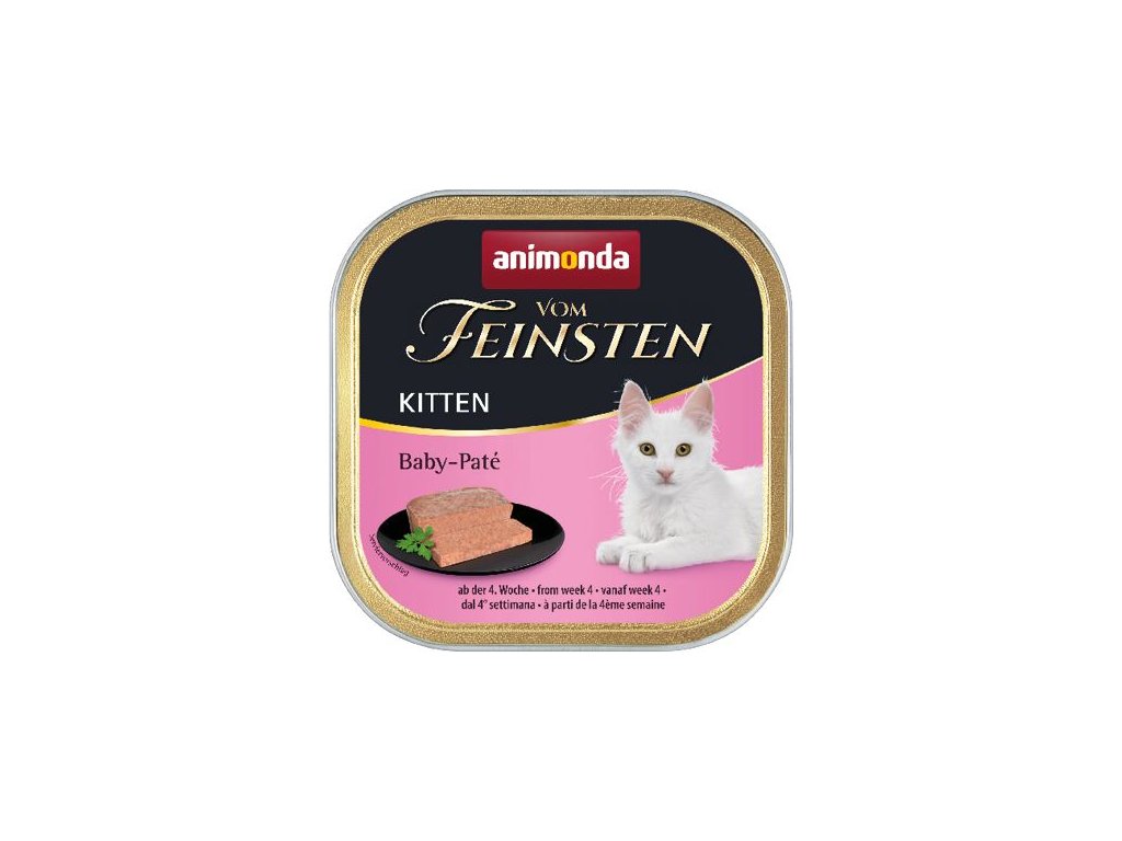 861 animonda kitten baby pate jemna pastika 100g z kategorie chovatelske potreby a krmiva pro kocky krmivo a pamlsky pro kocky vanicky pastiky pro kocky