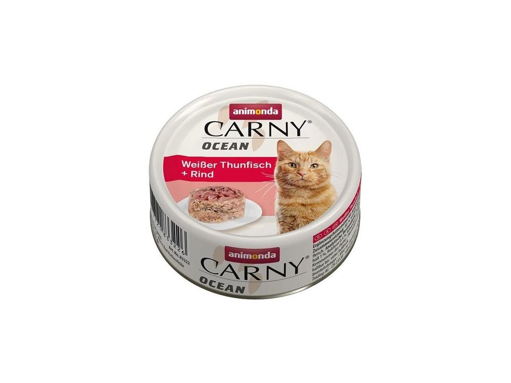 16671 animonda carny ocean konzerva tunak hovezi 80g z kategorie chovatelske potreby a krmiva pro kocky krmivo a pamlsky pro kocky konzervy pro kocky
