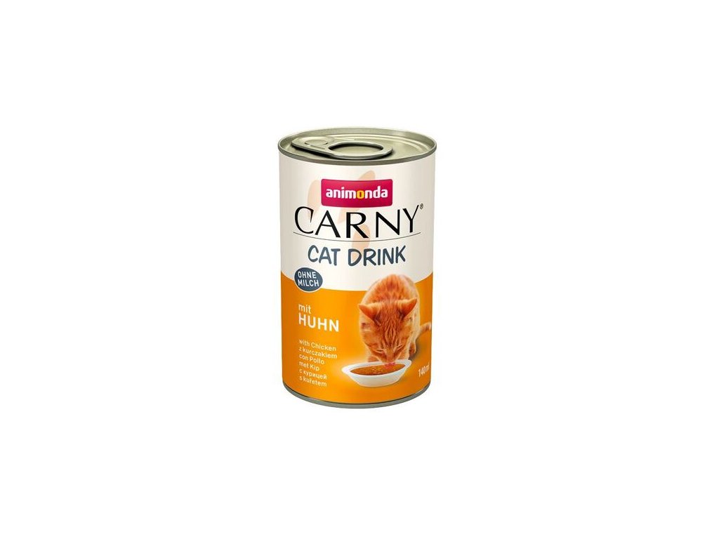 58919 animonda carny cat drink s kurecim masem 140 ml z kategorie chovatelske potreby a krmiva pro kocky krmivo a pamlsky pro kocky polevky a drinky pro kocky