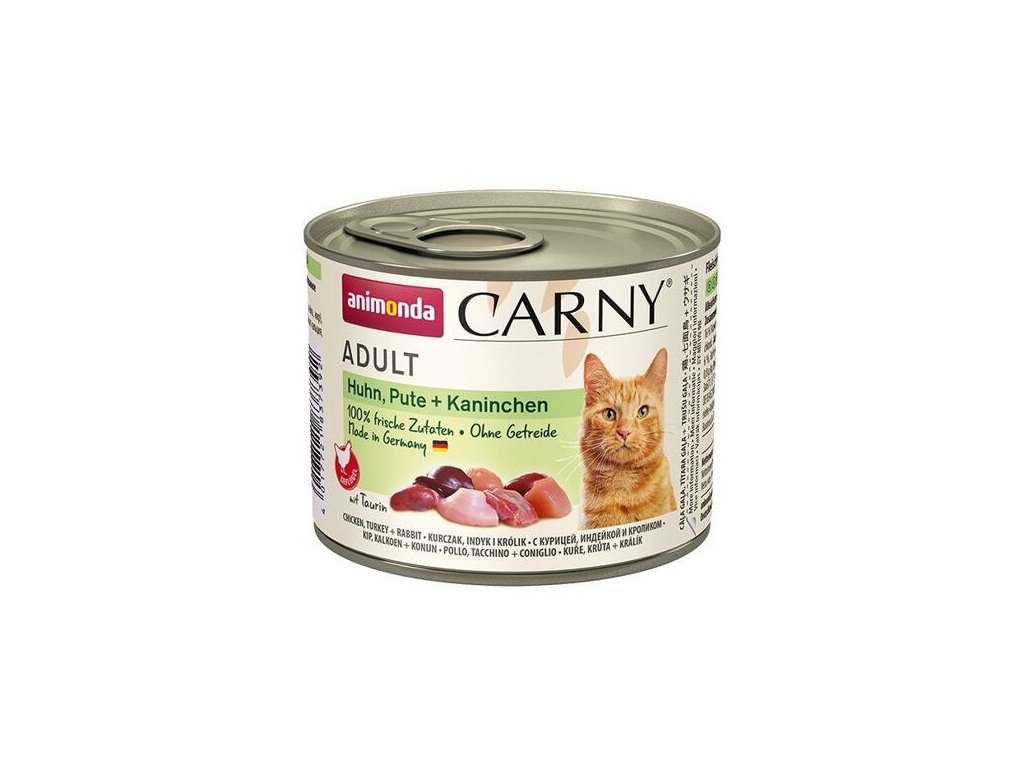 59354 1 animonda konzerva carny adult kure kruta a kralik 200g z kategorie chovatelske potreby a krmiva pro kocky krmivo a pamlsky pro kocky konzervy pro kocky