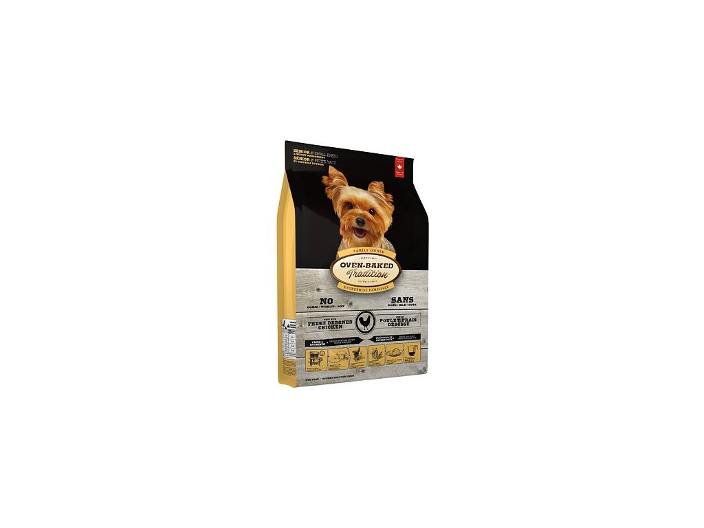 79512 3 oven baked senior weight control dog chicken small breed 1 kg z kategorie chovatelske potreby a krmiva pro psy krmiva pro psy granule pro psy