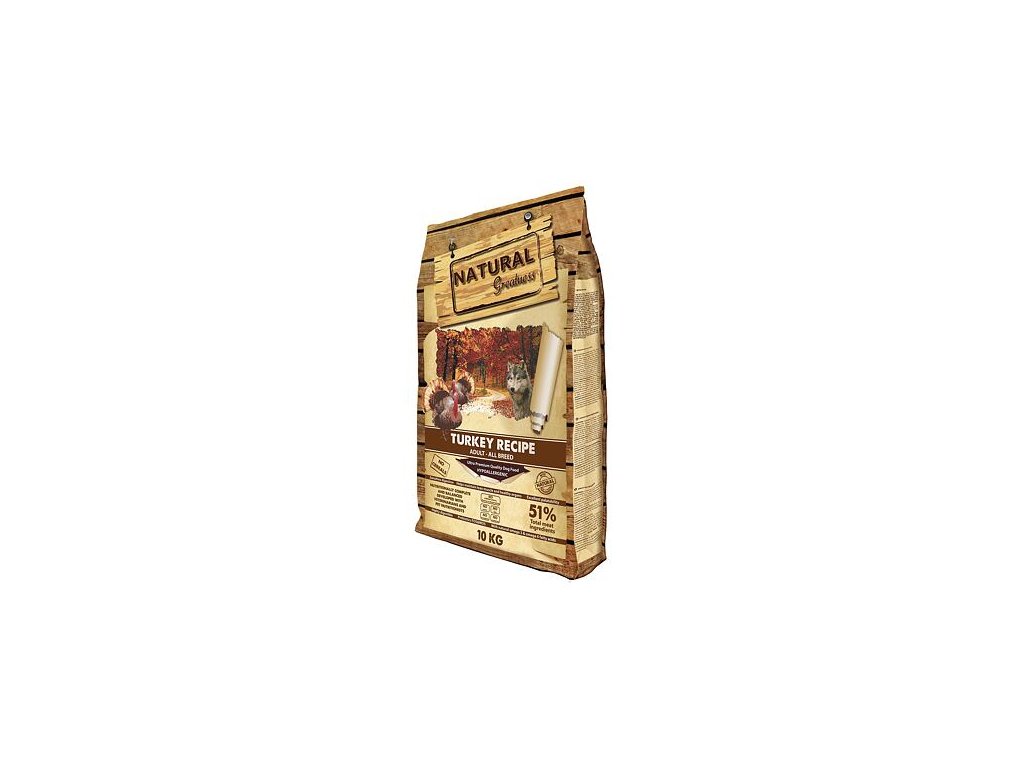 79287 1 natural greatness turkey recipe all breed 2 kg z kategorie chovatelske potreby a krmiva pro psy krmiva pro psy granule pro psy