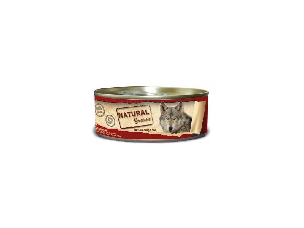 79290 2 natural greatness kureci prsa konzerva pro psy 156 g z kategorie chovatelske potreby a krmiva pro psy krmiva pro psy konzervy pro psy