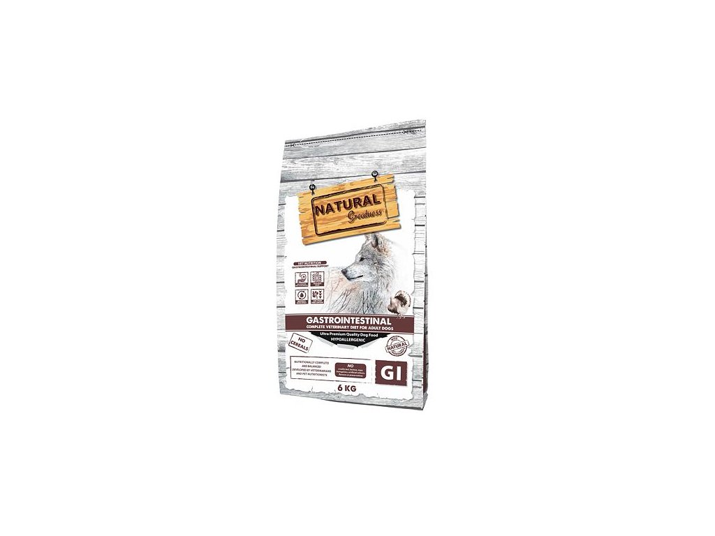 79383 1 natural greatness gastrointestinal 6 kg z kategorie chovatelske potreby a krmiva pro psy krmiva pro psy granule pro psy
