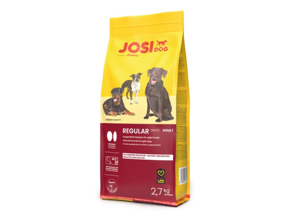 81744 1 josidog regular 2 7 kg z kategorie chovatelske potreby a krmiva pro psy krmiva pro psy granule pro psy