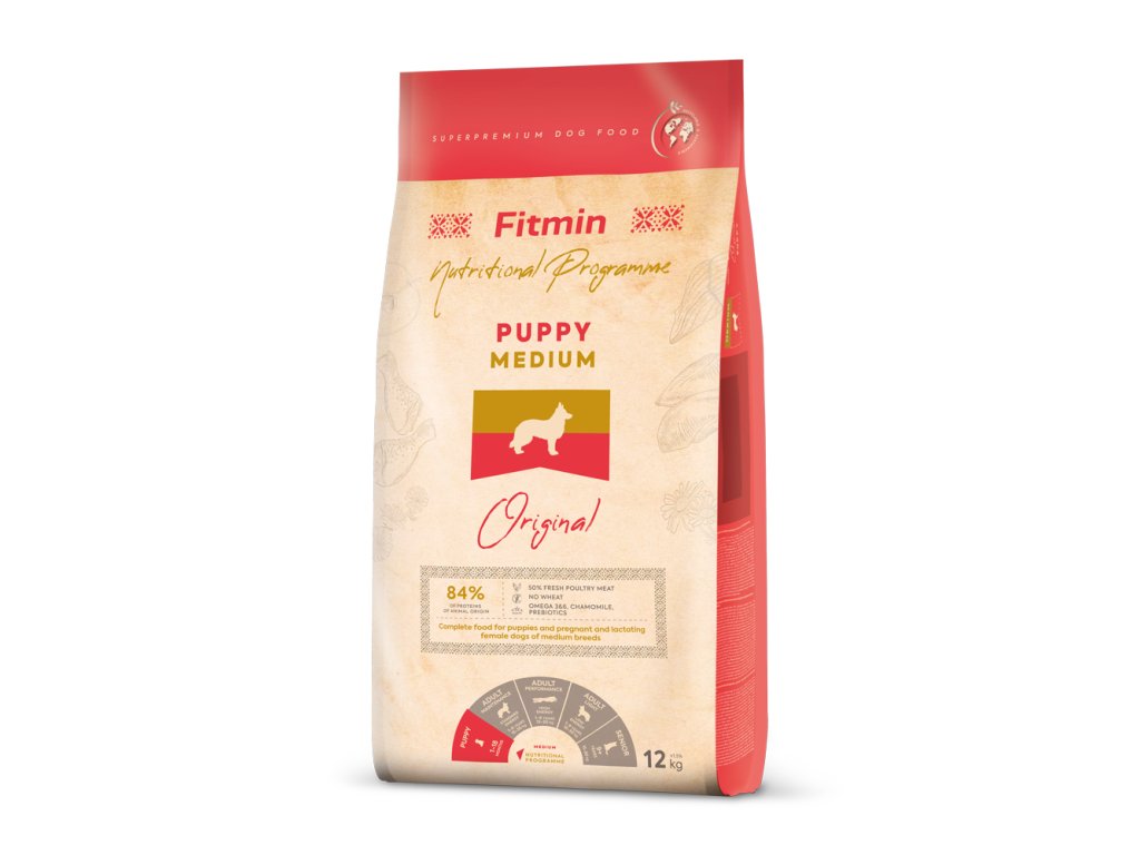 79056 1 fitmin medium puppy 12 kg z kategorie chovatelske potreby a krmiva pro psy krmiva pro psy granule pro psy