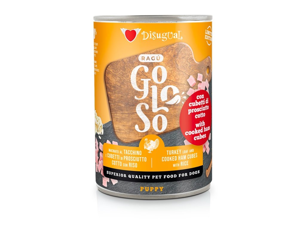 50277 1 disugual dog puppy gurmanske ragu kruti maso sunka a ryze 400g z kategorie chovatelske potreby a krmiva pro psy krmiva pro psy konzervy pro psy