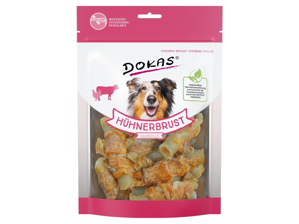 38316 1 dokas rolky z hovezi kuze obalene kurecim pochoutka pro psy 250g z kategorie chovatelske potreby a krmiva pro psy pamlsky pro psy susena masicka pro psy