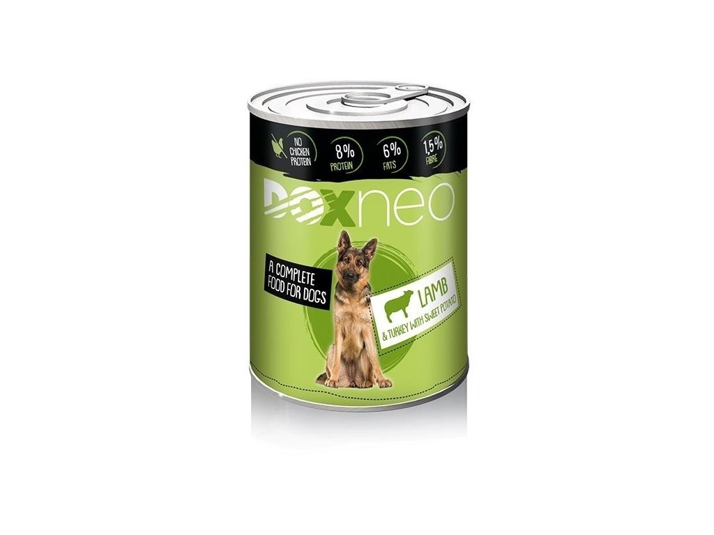 76410 doxneo lamb konzerva pro psy 400 g z kategorie chovatelske potreby a krmiva pro psy krmiva pro psy konzervy pro psy