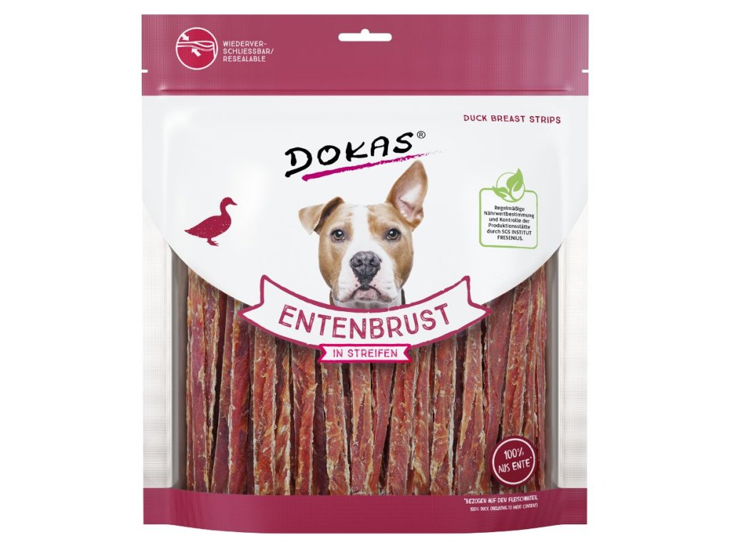 38304 1 dokas kachni prsa prouzky pochoutka pro psy 500g z kategorie chovatelske potreby a krmiva pro psy pamlsky pro psy susena masicka pro psy