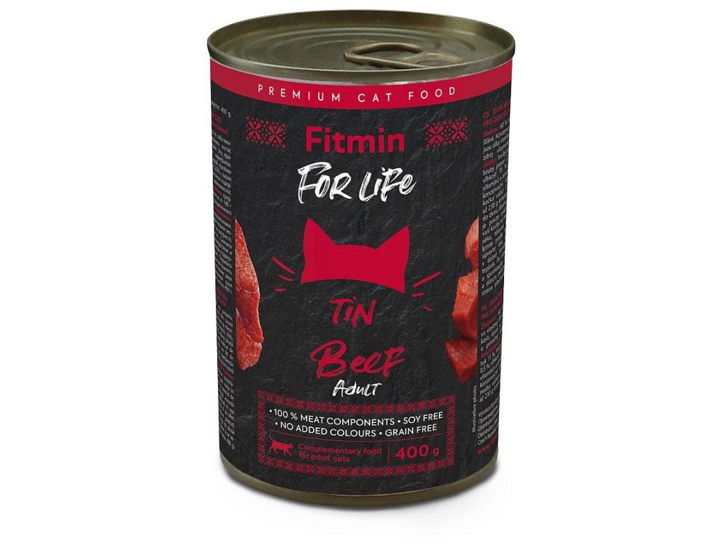 35376 1 fitmin cat for life adult beef konzerva hovezi 400g z kategorie chovatelske potreby a krmiva pro kocky krmivo a pamlsky pro kocky konzervy pro kocky