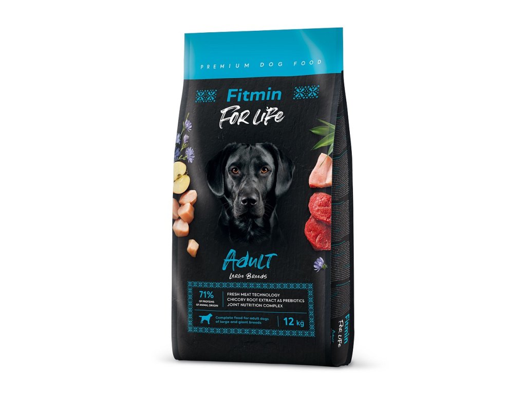 14730 fitmin dog for life adult large breed 12kg z kategorie chovatelske potreby a krmiva pro psy krmiva pro psy granule pro psy