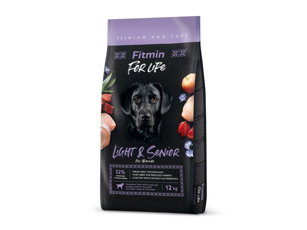 27048 fitmin for life light senior 12 kg z kategorie chovatelske potreby a krmiva pro psy krmiva pro psy granule pro psy