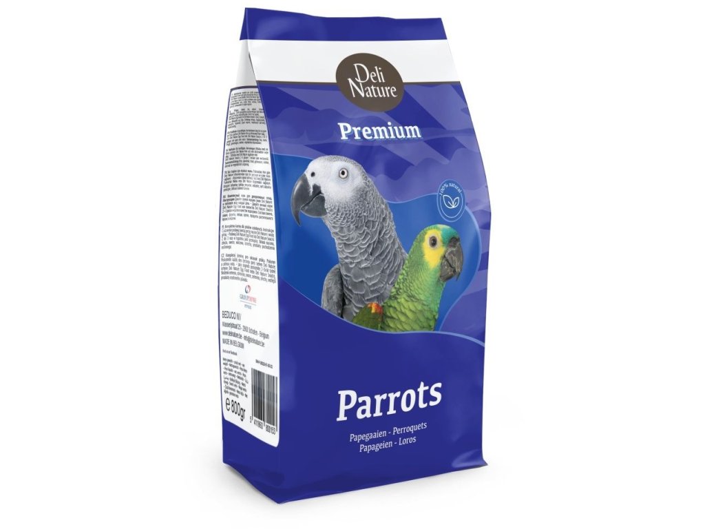 78249 2 deli nature premium parrots velky papousek 800 g z kategorie chovatelske potreby pro ptaky a papousky krmivo pro papousky