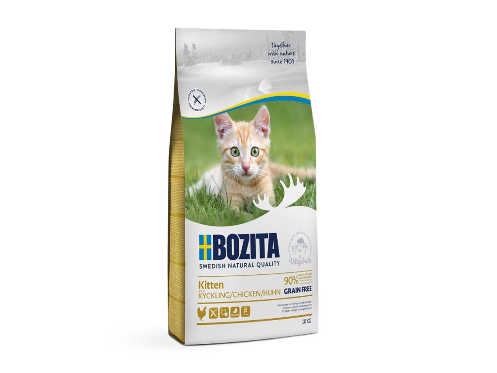 83610 1 bozita cat kitten gf 10 kg z kategorie chovatelske potreby a krmiva pro kocky krmivo a pamlsky pro kocky granule pro kocky