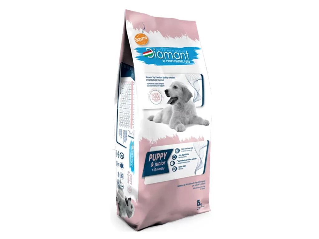 78513 2 diamant dog puppy 15 kg z kategorie chovatelske potreby a krmiva pro psy krmiva pro psy granule pro psy